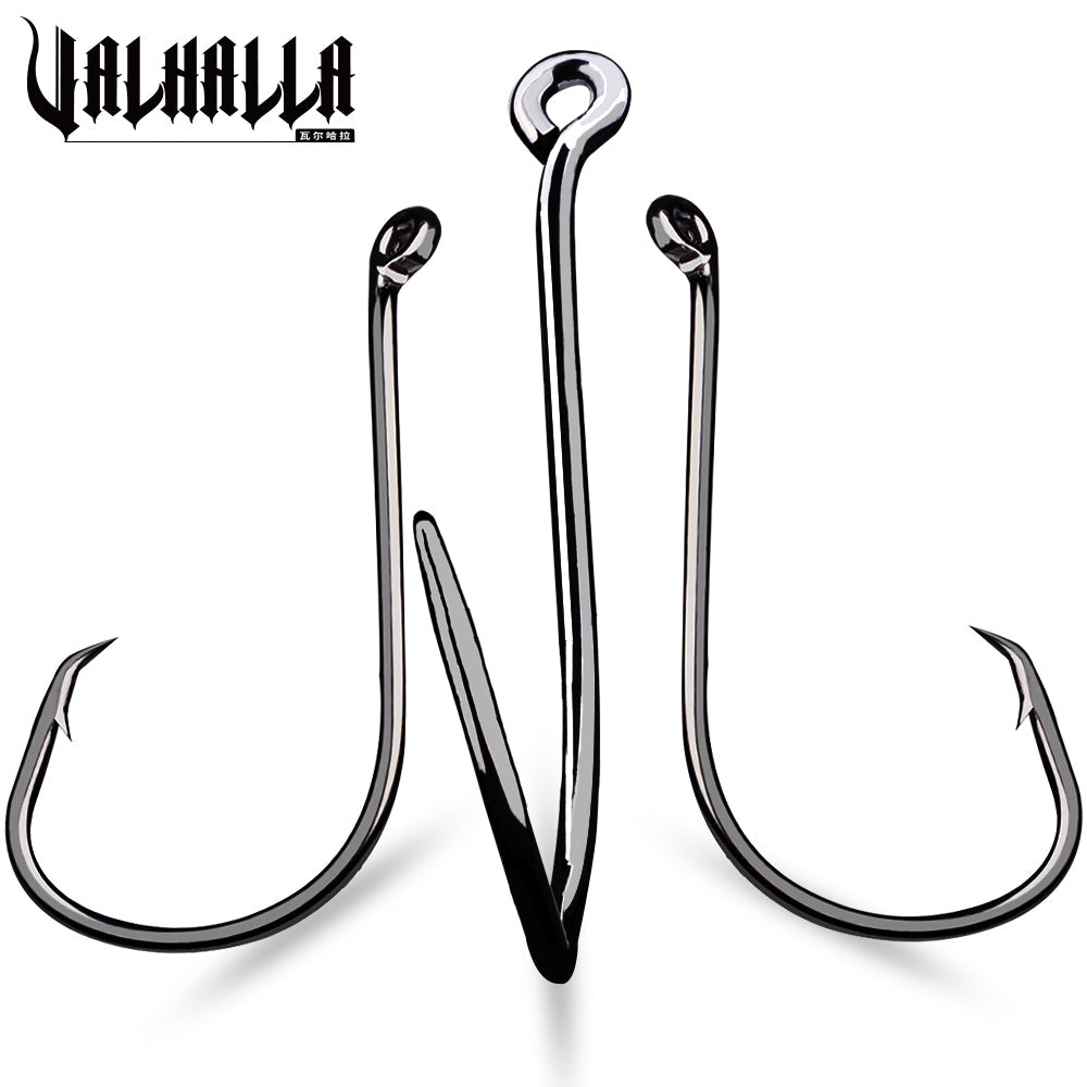PROBEROS 100pcs High Carbon Steel Octopus Hooks Strong Pulling Force Sharp fishing Hooks