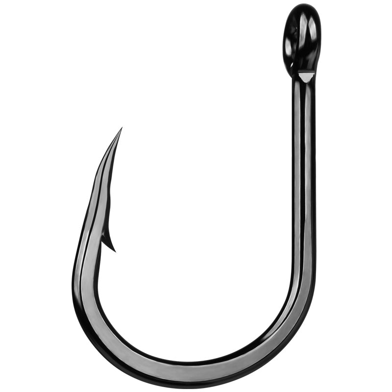 PROBEROS 100pcs Ultra-Sharp High Carbon Steel - Octopus Circle Hooks for Saltwater Fishing,127-297LB Hook Strength