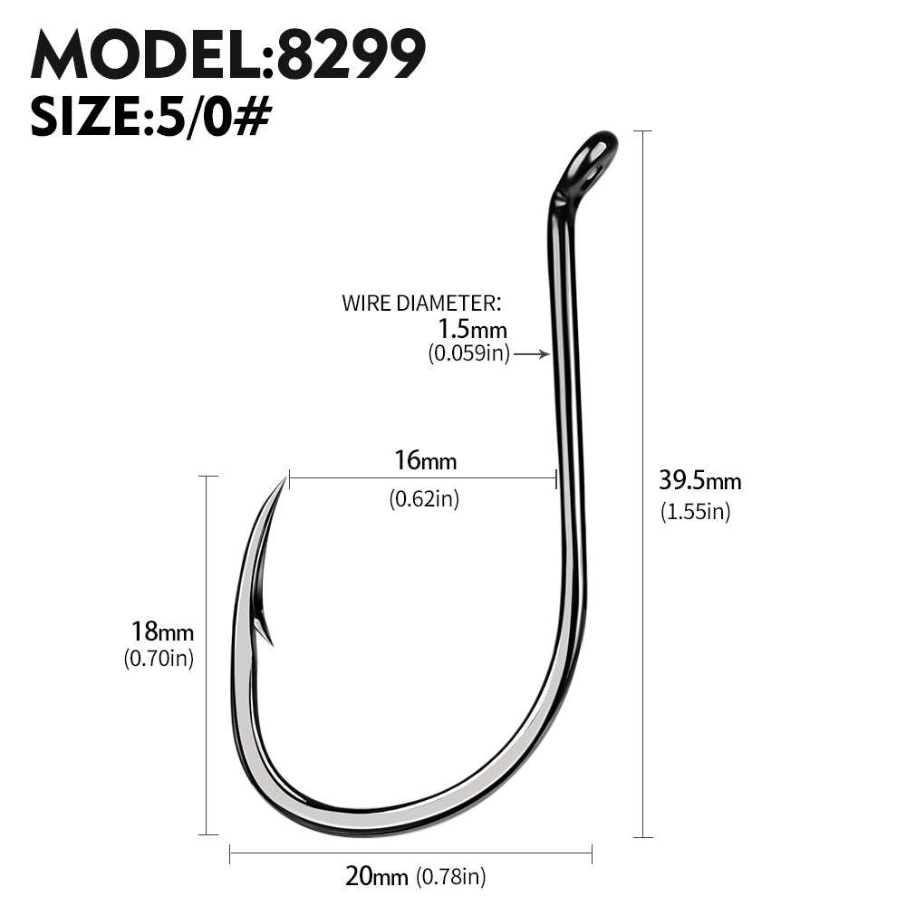 PROBEROS 100pcs barbed fishing hook for salt water with high carbon steel suitable for fishing dayu11 freshwater fish hook