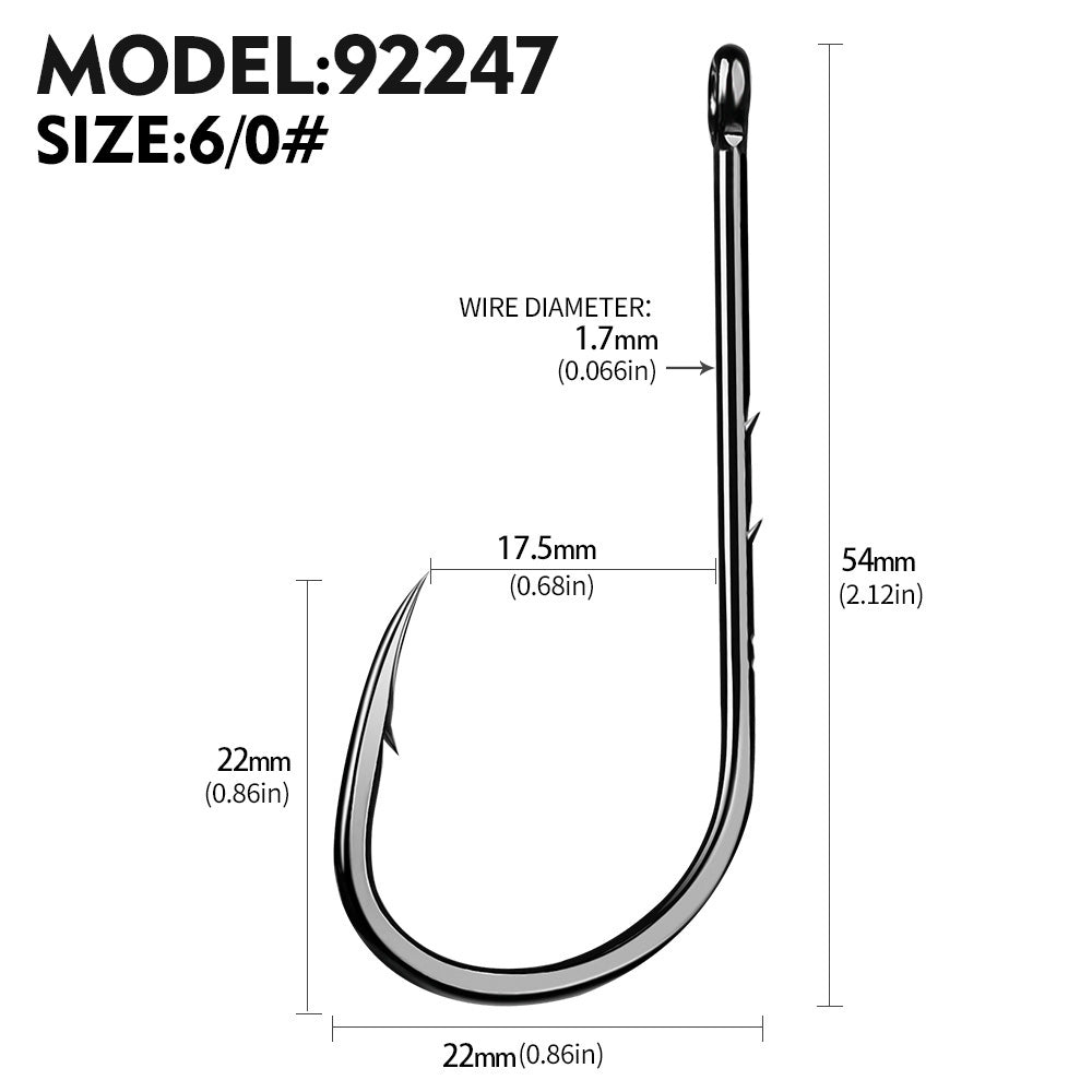 PROBEROS 100pcs barbed fishing hook for salt water with high carbon steel suitable for fishing dayu11 freshwater fish hook