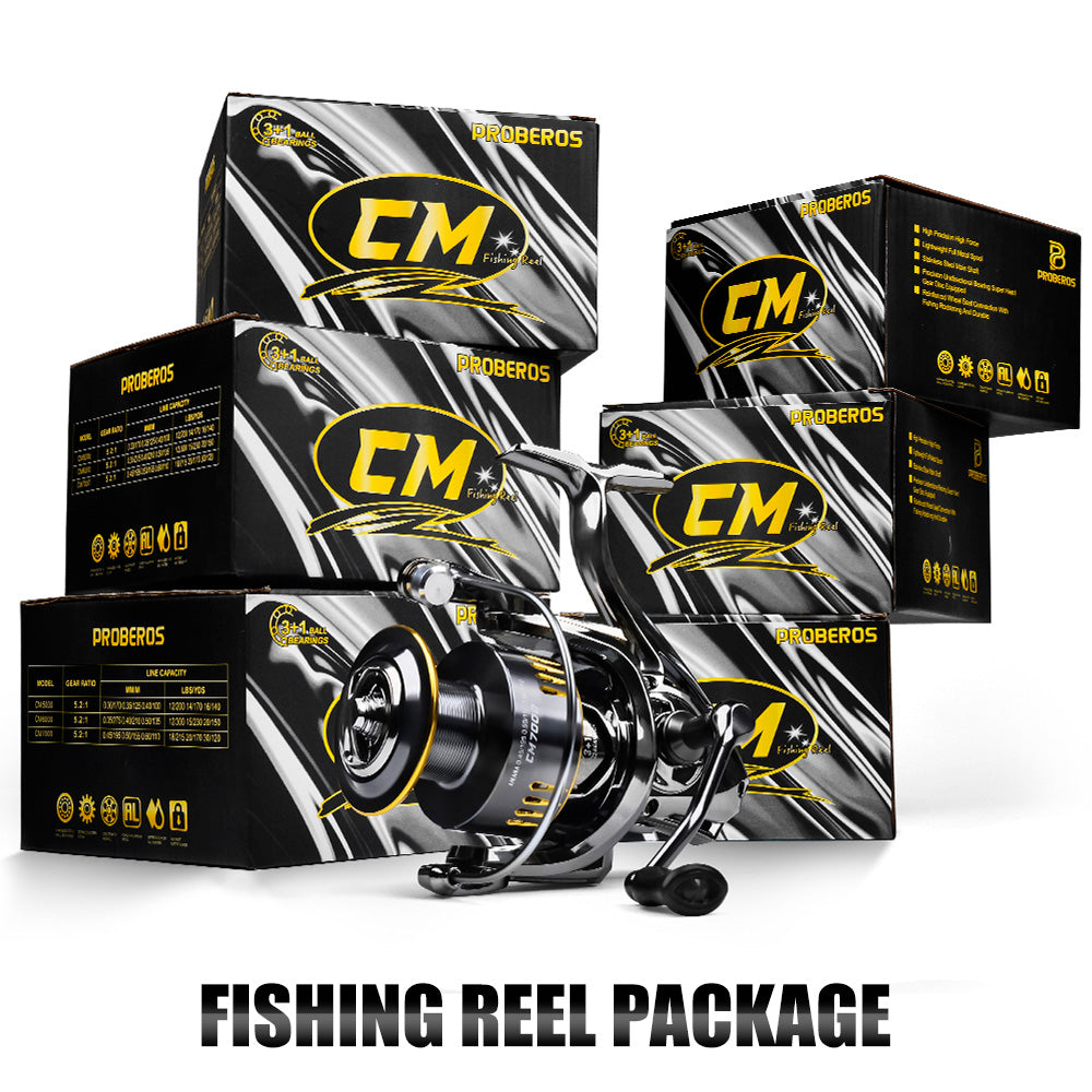 PROBEROS® Spinning Reel Power Meets Precision – Built for Relentless Performance