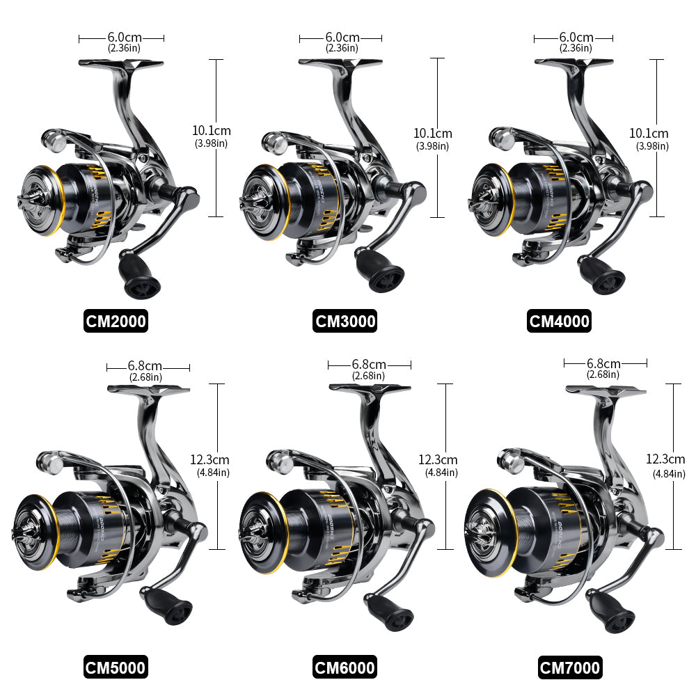 PROBEROS® Spinning Reel Power Meets Precision – Built for Relentless Performance