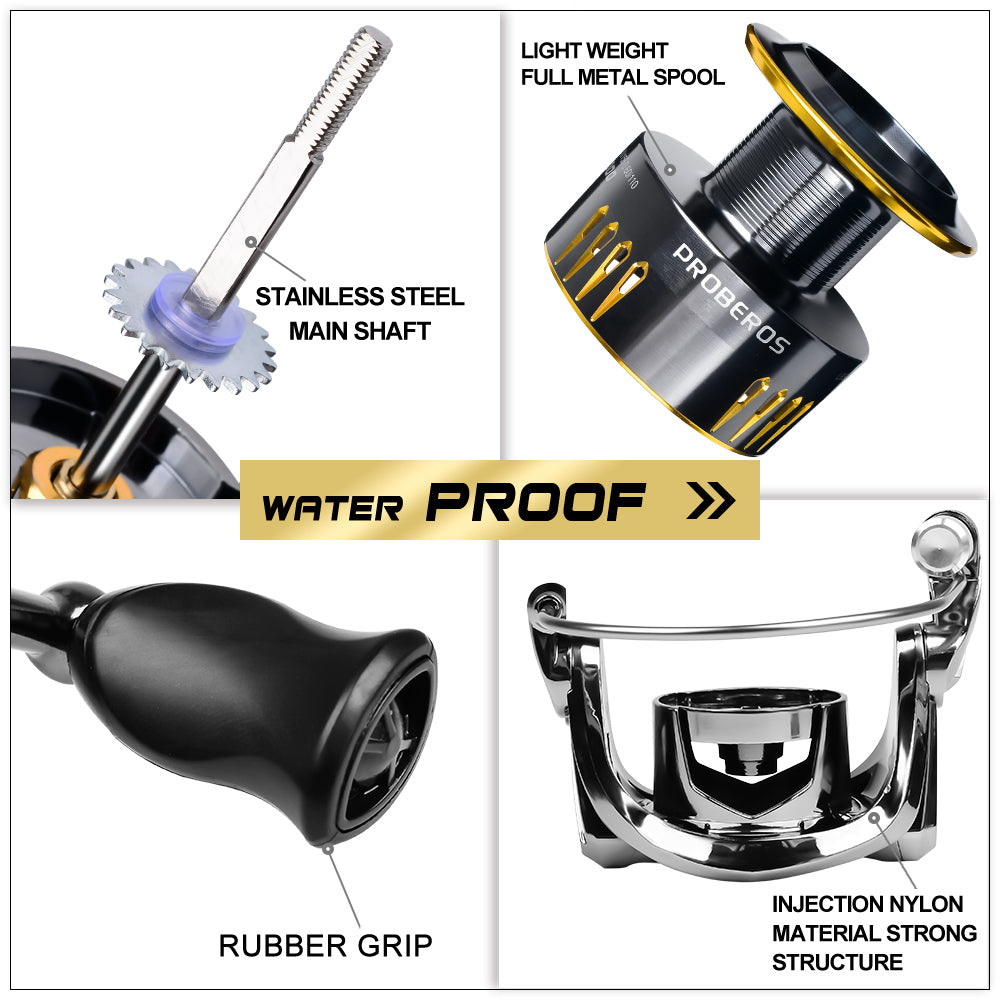 PROBEROS® Spinning Reel Power Meets Precision – Built for Relentless Performance