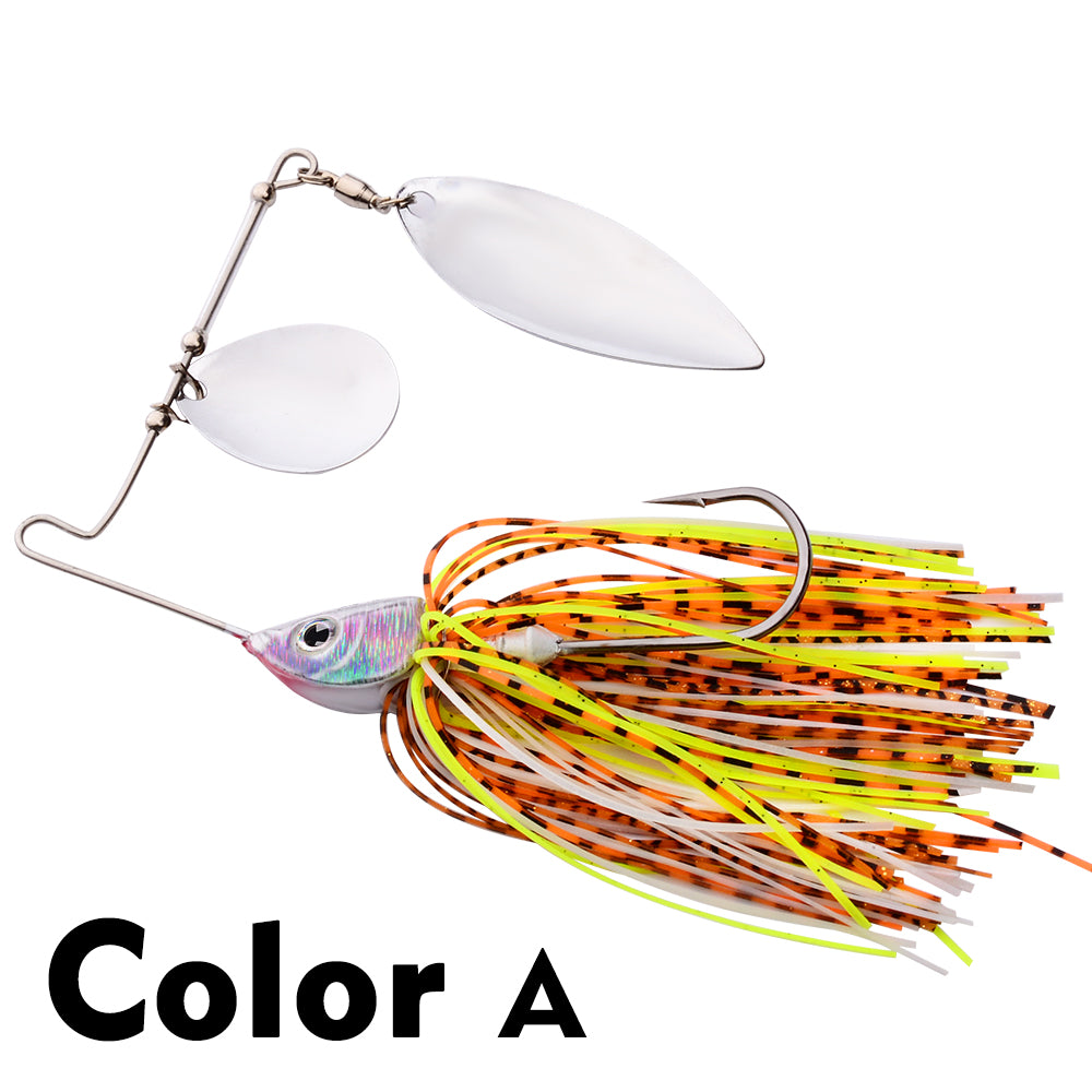 PROBEROS 5PCS Spinner Spoon Baits 10g-15g-20g Fishing Wobbler Lure Artificial Bait Metal Sequins Spinnerbait for Bass Fishing Tackle D374