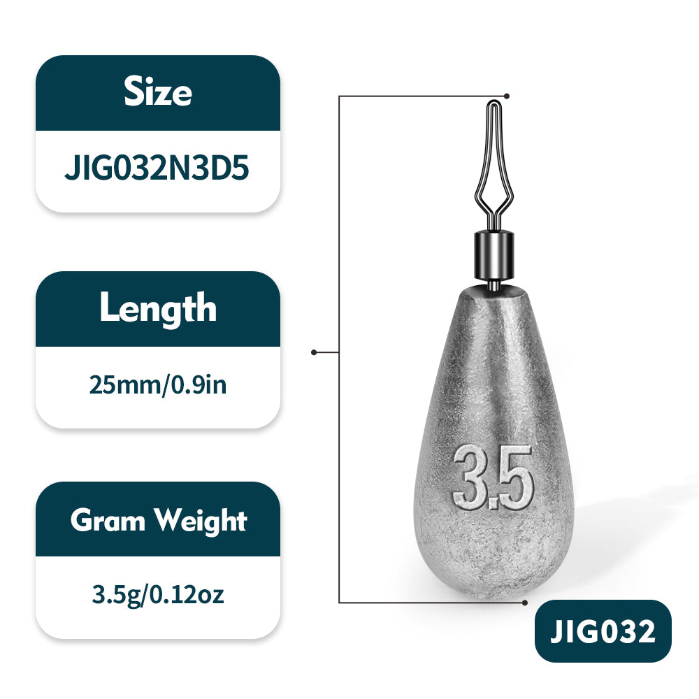 PROBEROS Reverse Fishing Counterweight Lead Sinker Free Fishing Group Rotating Ring Lead Sinker Drop Type Anti-Hanging Bottom No Twisted Line Bullet Lead 8 Rings 50pcs