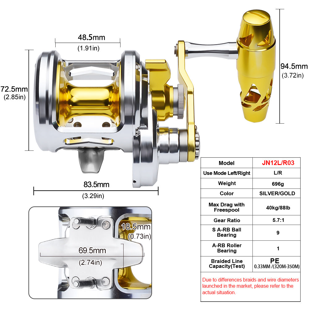 PROBEROS REEL: Triple Brake Precision Meets Battle-Ready Durability!