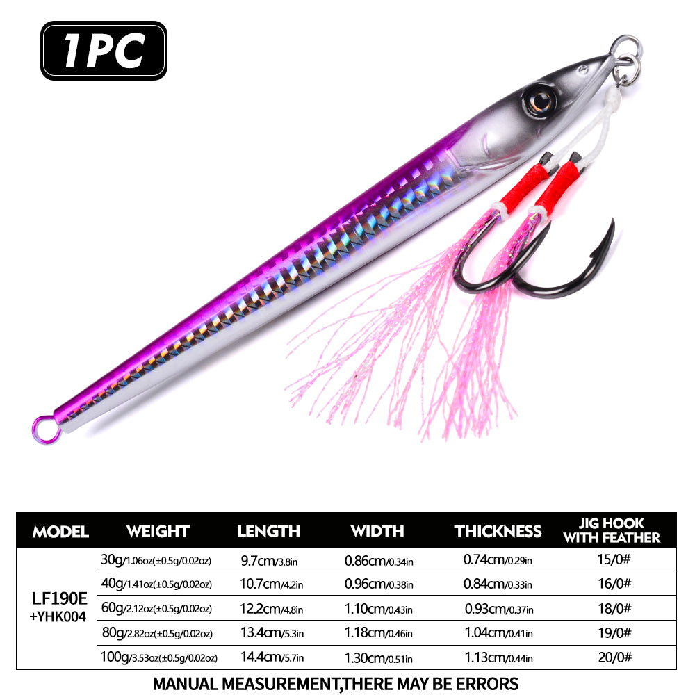 PROBEROS LF190 Saltwater Slow Pitch Jigging Lure