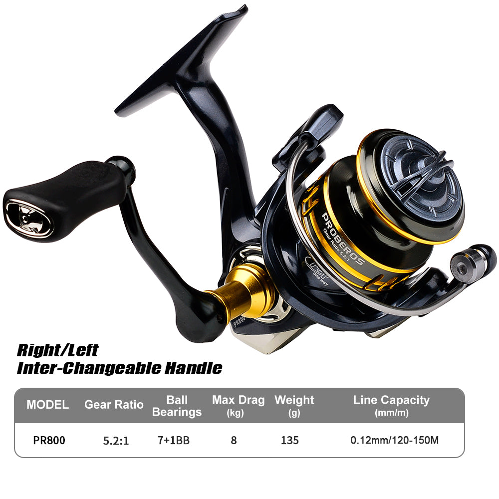PROBEROS® NylonForce Spinning Reel Lightweight. Durable. Uncompromised.