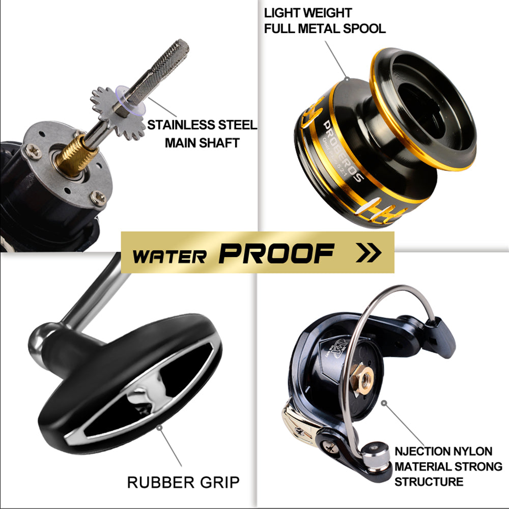 PROBEROS® NylonForce Spinning Reel Lightweight. Durable. Uncompromised.