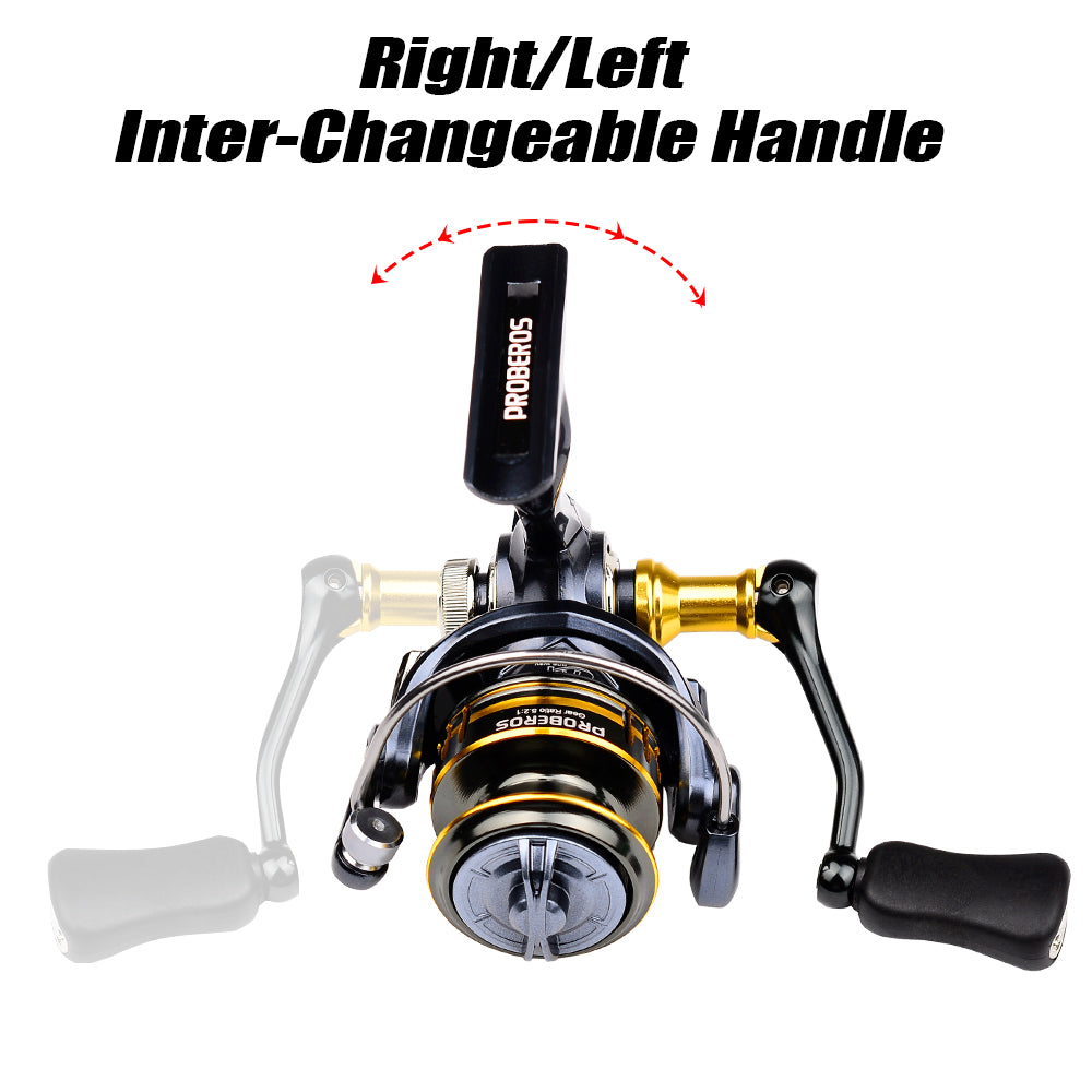 PROBEROS® NylonForce Spinning Reel Lightweight. Durable. Uncompromised.