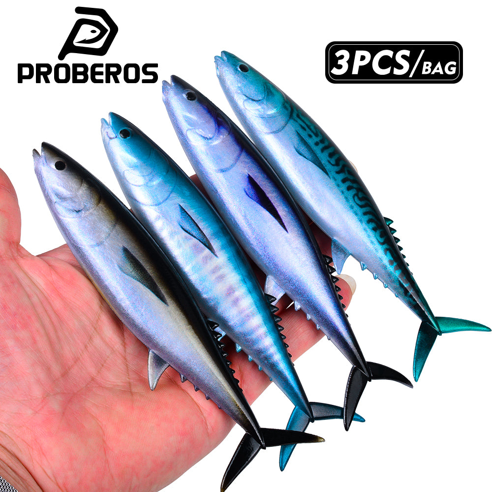 SUNLURE RL5610 14.5cm 28g mackerel soft plastic swimbait fishing lure