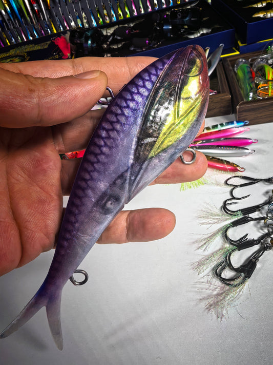 Proberos Big soft vibe lures are highly effective in saltwater for species like snapper