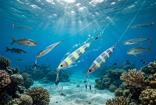 high performance metal jigging lures for vertical jigging