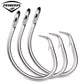 PROBEROS 20PCS Saltwater Fishing Hooks Circle Hooks 11/0-12/0-13/0-14/0-15/0-16/0# Stainless Steel Jigging Fishhooks - Proberos