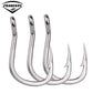 PROBEROS Sea Fishing Stainless Steel Hook Fishing with Barbed Anchor Hook Lure Fishing Gear Resistant to Sea Corrosion Boat Hook 50pcs - Proberos
