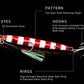 PROBEROS 1PC Slow Cast Jigging Bait 10g-20g-30g-40g-60g Long Metal Jig Fishing Lure Artificial Hard Bass Pike Fishing Tackle