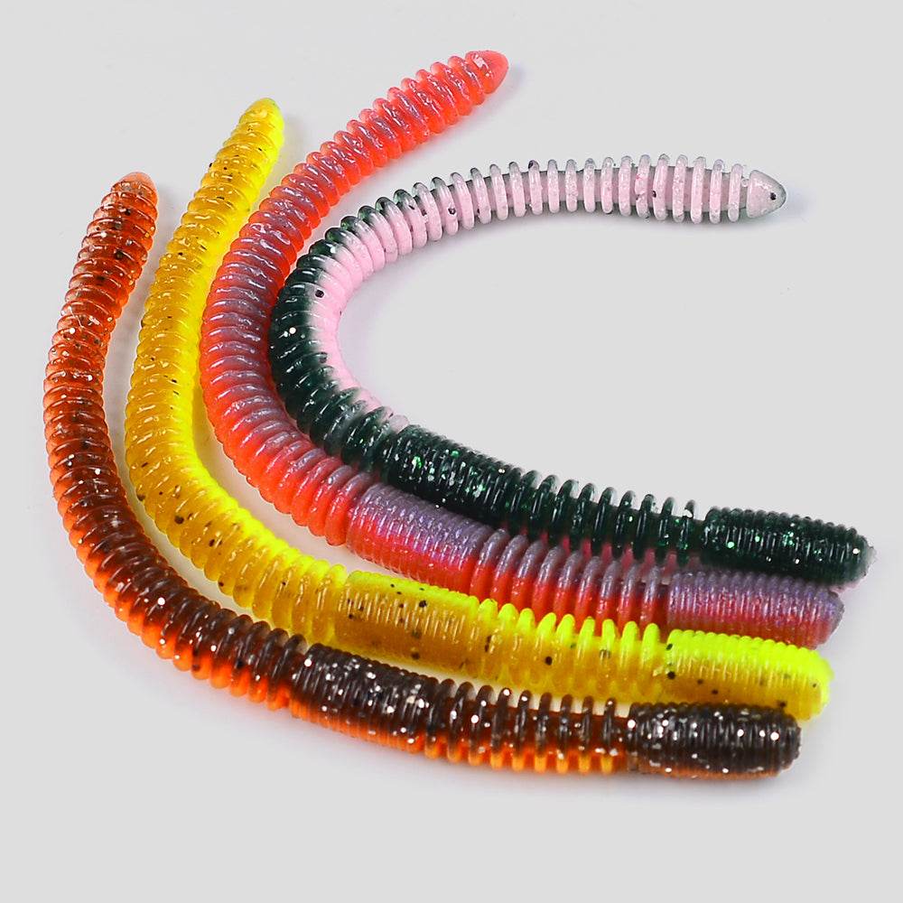 PROBEROS® 20Pcs Luya Soft Bait Noodle Worm Thread Earthworm Soft Worm Bionic Soft Bait Diving Soft Worm Wholesale - Proberos
