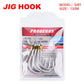 PROBEROS Sea Fishing Stainless Steel Hook Barbed Anchor Hook Seawater Corrosion Resistant Boat Fishing Hook Lure Fishing Hook 50pcs - Proberos