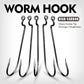 #39121 PROBEROS High Carbon  Steel Bait Hook  Fishing Hook  10 pieces per pack. 10 packs for 100 pieces.