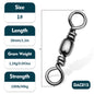PROBEROS Bottle Swivel Buckle Lure Bait Connector B Type Ring Pin Ring Fishing Accessories 200pcs