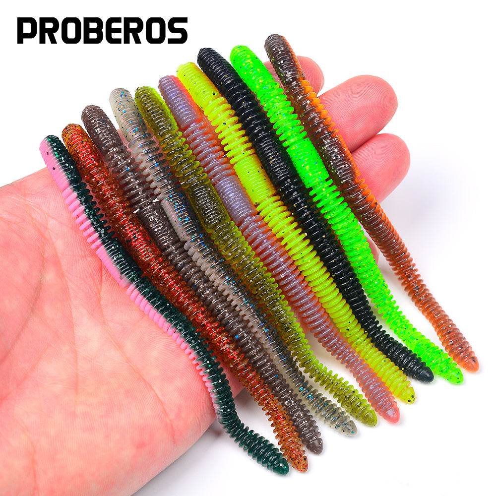 PROBEROS® 20Pcs Luya Soft Bait Noodle Worm Thread Earthworm Soft Worm Bionic Soft Bait Diving Soft Worm Wholesale - Proberos