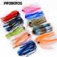 Proberos 10PC Vibrant Skirted Jig Heads – Top - Selling Fishing Baits for Anglers