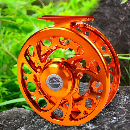 PROBEROS FR08 CNC Aluminum Fly Reel, 5/7, 7/9, 9/10 Sizes, 3 Colors Fly Reel with Zero Deviation Spool