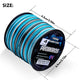 PROBEROS 300m Braided Fishing Line 4 Strand Fluorocarbon Coated｜UV Shielded｜Fresh & Saltwater Dominator - Proberos