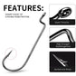 PROBEROS 10 pieces per pack. 10 packs for 100 pieces. High Carbon Steel Saltwater Jig Fishing Hook - Corrosion-Proof for Offshore Trollin - Proberos