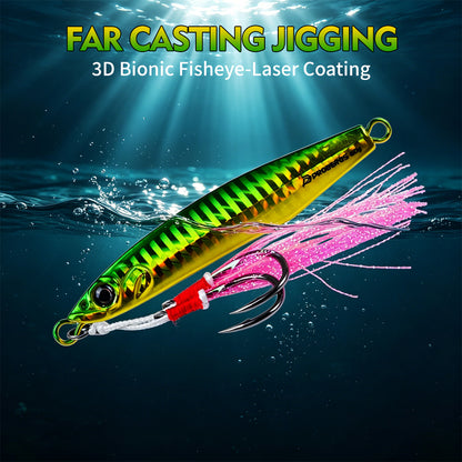 PROBEROS LF191 Saltwater Slow Jigging Lure 25g-60g