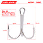 PROBEROS Fish Hook 2/4/6/8/10# Sanben Hook Lure Hook Tied Hair Hook Tackle 100pcs
