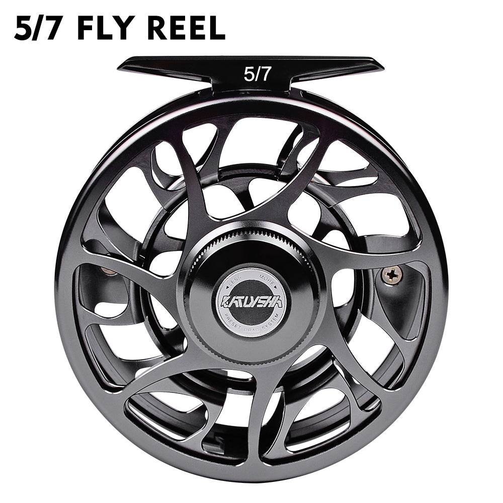 PROBEROS FR06 CNC Aluminum Large Arbor Fly Reel 5/7-9/10 Sizes – Proberos