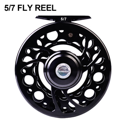 PROBEROS FR08 CNC Aluminum Fly Reel, 5/7, 7/9, 9/10 Sizes, 3 Colors Fly Reel with Zero Deviation Spool
