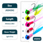PROBEROS Big Eye Lead Head Hook Lure Hook Jigging Fly Hook Fly Fishing Lure Bait Hook 25pcs