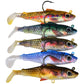 PROBEROS Hot Sale T Tail Silicone Soft Fishing Bait Jig Head Lure Artificial Bait 15G 18G 21G 29G 36G Rubber Baits for Sea Bass Carp Spoon Tackle