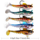 PROBEROS Premium Soft Artificial Bait Silicone Fishing Lures with Sharp Hooks for Saltwater and Freshwater Fishing - Lifelike Design