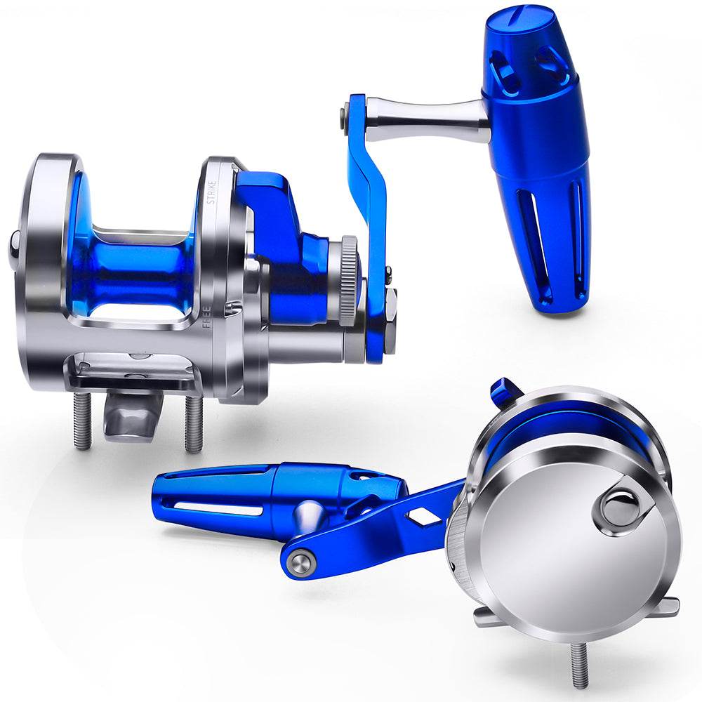 PROBEROS® Full Metal Jigging Reel 40LB Power Drag Deep Sea Saltwater Trolling Jigging Boat Fishing Reel - Proberos