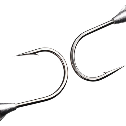 PROBEROS JIG053 Luminous 3D Eye Jig Head Hooks 3.5g-10g (10-Pack)