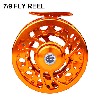 PROBEROS FR08 CNC Aluminum Fly Reel, 5/7, 7/9, 9/10 Sizes, 3 Colors Fly Reel with Zero Deviation Spool