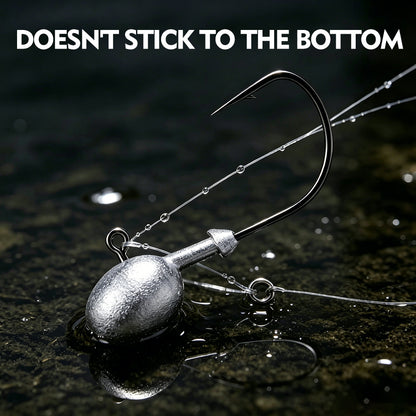 PROBEROS JIG055 Jig Head Hooks Freshwater for Trout Perch Crappie