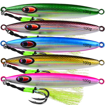 PROBEROS LF188 Saltwater Slow Pitch Jigging Lure Metal Jig 20g-100g