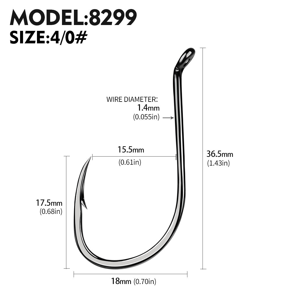 PROBEROS 100pcs barbed fishing hook for salt water with high carbon steel suitable for fishing dayu11 freshwater fish hook