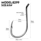 PROBEROS 100pcs barbed fishing hook for salt water with high carbon steel suitable for fishing dayu11 freshwater fish hook - Proberos
