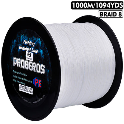PROBEROS 8 Strand Braided Fishing Line 1000m Heavy Duty PE Line