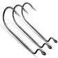 #39121 PROBEROS High Carbon  Steel Bait Hook  Fishing Hook  10 pieces per pack. 10 packs for 100 pieces.
