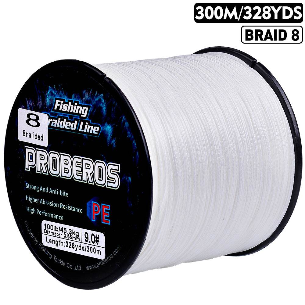 PROBEROS 300m Braided Fishing Line 8 Strand Antimatter Armor｜Dominate Tides, Aurora, Meteor Fields - Proberos