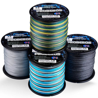 PROBEROS 300m Braided Fishing Line 8 Strand Antimatter Armor｜Dominate Tides, Aurora, Meteor Fields - Proberos