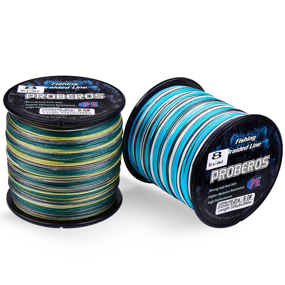 PROBEROS 300m Braided Fishing Line 8 Strand Antimatter Armor｜Dominate Tides, Aurora, Meteor Fields - Proberos