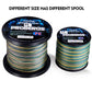 PROBEROS 500m Braided Fishing Line 8 Strand DarkEnergy Shield｜Fishing Across Ice Age, Lava Seas & Void Zones - Proberos