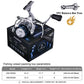 PROBEROS® PowerGrip Spinning Reel Power Meets Precision – Built for Speed and Control - Proberos